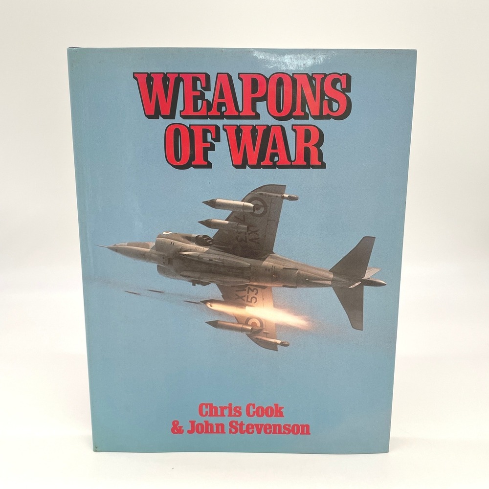 Weapons of War Book Chris Cook John Stevenson 1980 Military History HC DJ